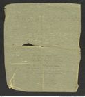 Nachlass Franz Steindachner, Frachtliste von Paul Sachse an Franz Steindachner (12.11.1905), Inv.Nr. 429.04, Seite 1